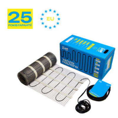 Тепла підлога ZUBR DC Mat 1 м2 160 Вт