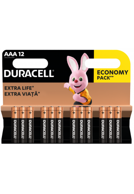 Батарейка Duracell LR03 MN2400 1x12 шт. (6409626)