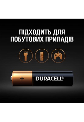 Батарейка Duracell LR03 MN2400 1x12 шт. (6409626)