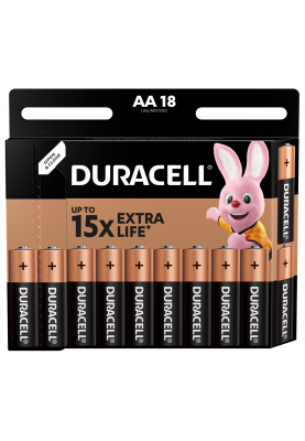 Батарейка Duracell LR06 MN1500 1х18 шт. (6409645)