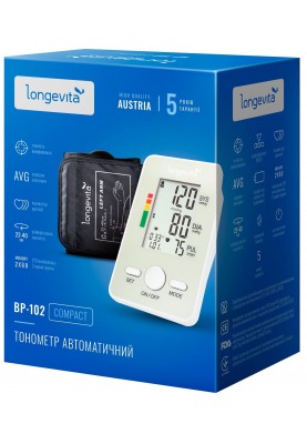 Автоматичний тонометр Longevita BP-102 (5828401)