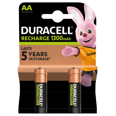Акумулятор Duracell AA 1300 mAh, 2 шт. (6410548)
