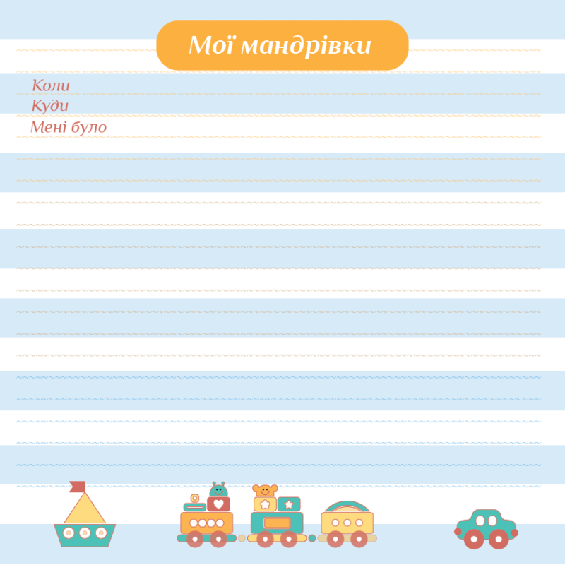 Фотоальбом EVG 20sheet Baby collage Blue w/box (UA) (6239793)