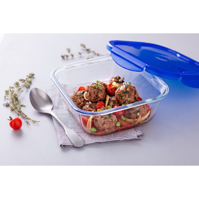 Форма PYREX COOK & GO 21х21х8 см (6320277) Форма PYREX COOK & GO 21х21х8 см (6320277)