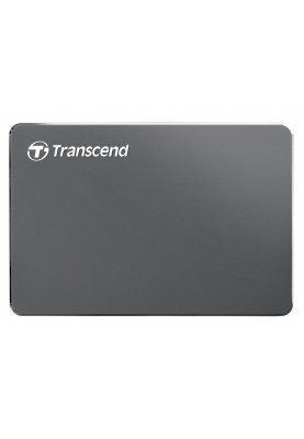 HDD накопичувач Transcend StoreJet 25C 2TB (TS2TSJ25C3N) USB 3.0 Iron Gray (6326172)