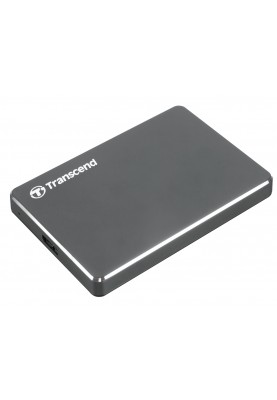 HDD накопичувач Transcend StoreJet 25C 2TB (TS2TSJ25C3N) USB 3.0 Iron Gray (6326172)