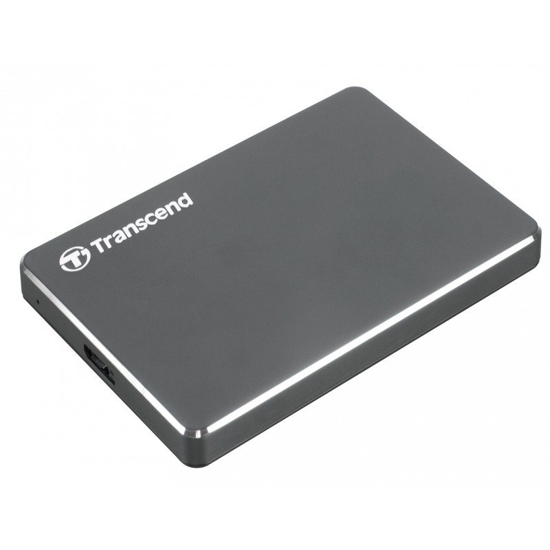 HDD накопичувач Transcend StoreJet 25C 2TB (TS2TSJ25C3N) USB 3.0 Iron Gray (6326172)