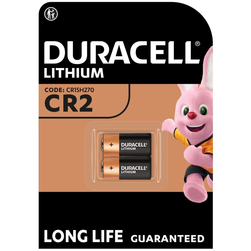 Літієва батарейка Duracell High Power CR2 3V, (CR15H270), 2 шт. (6409612)