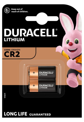 Літієва батарея Duracell High Power CR2 3V, (CR15H270), 2 шт. (6409612)