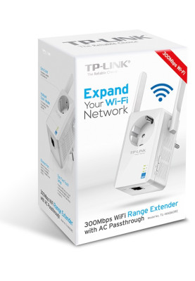 Підсилювач бездротового сигналу TP-Link TL-WA860RE 300Mbps Wi-Fi Range Extender (+ розетка) (6367239)