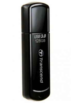 Flash Drive Transcend JetFlash 700 128GB USB 3.0 Black (TS128GJF700) (6234048)