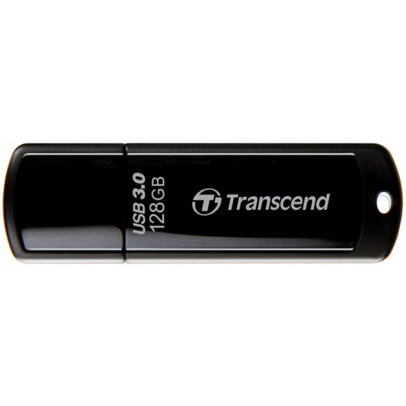 Flash Drive Transcend JetFlash 700 128GB USB 3.0 Black (TS128GJF700) (6234048)