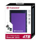 HDD накопичувач Transcend StoreJet 25H3 4TB (TS4TSJ25H3P) USB 3.0 Purple (6369782)
