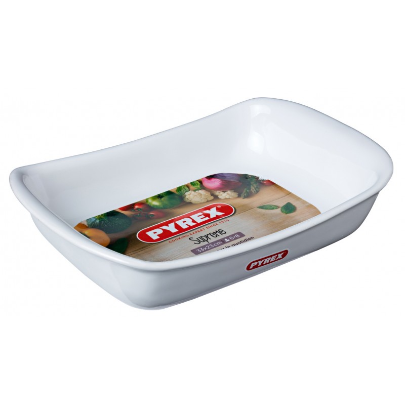 Форма PYREX Supreme white 33х23 см (6377248)