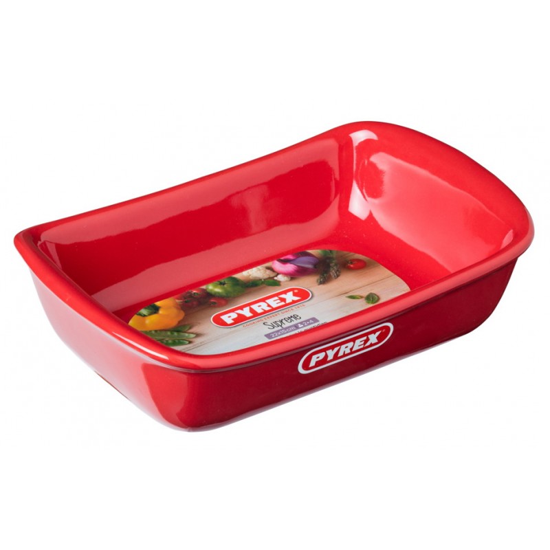 Форма PYREX Supreme red 22х15 см (6377255)