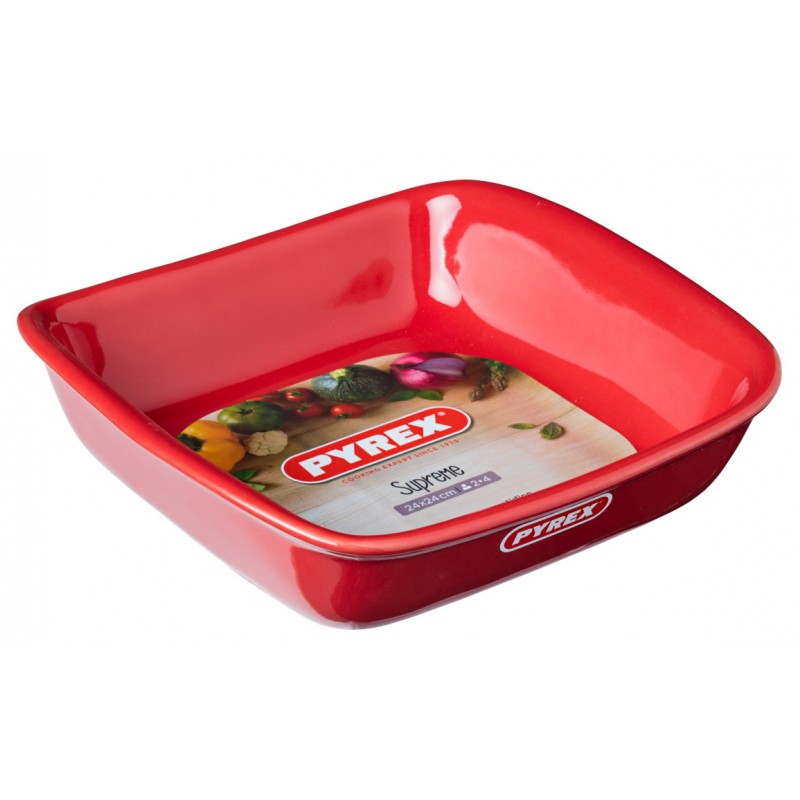 Форма PYREX Supreme red 24х24 см (6377261)