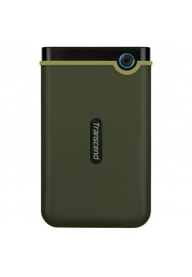 HDD накопичувач Transcend StoreJet 25M3G 2TB (TS2TSJ25M3G) USB 3.1 Military Green (6389748)