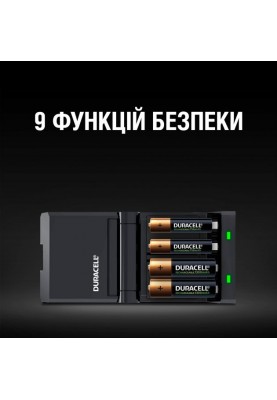 Зарядний пристрій Duracell CEF27+ 2AA1300 + 2AAА750 (6395538)