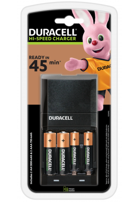 Зарядний пристрій Duracell CEF27+ 2AA1300 + 2AAА750 (6395538)