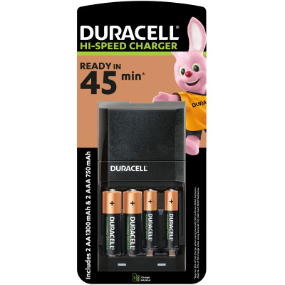 Зарядний пристрій Duracell CEF27+ 2AA1300 + 2AAА750 (6395538)