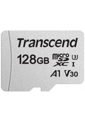 Карта пам'яті Transcend microSDHC 16GB UHS-I U3 V30 (TS128GUSD300S) (6398421)