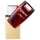 Flash Drive Apacer AH180 64GB (AP64GAH180R-1) Red (6401718)