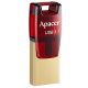 Flash Drive Apacer AH180 64GB (AP64GAH180R-1) Red (6401718)