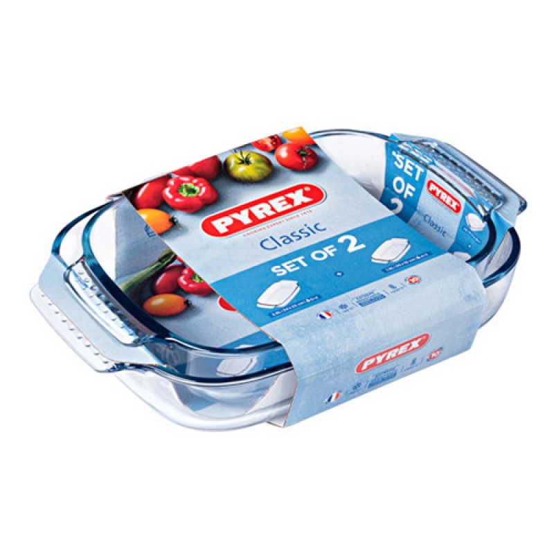 Набір форм для запікання PYREX CLASSIC, 2 шт (6408002)