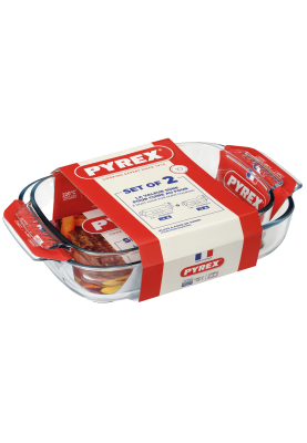 Набір форм для запікання PYREX CLASSIC, 2 шт (6408002)