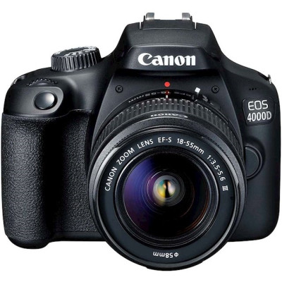 Цифрова дзеркальна фотокамера Canon EOS 4000D 18-55 DC III (6397345)