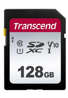 Карта пам'яті Transcend SDXC 128GB UHS-I U1 300S (TS128GSDC300S) (6408520)