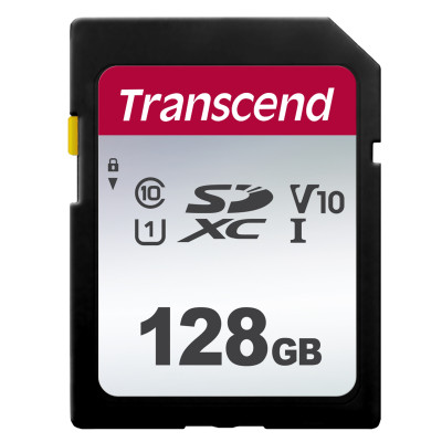 Карта пам'яті Transcend SDXC 128GB UHS-I U1 300S (TS128GSDC300S) (6408520)