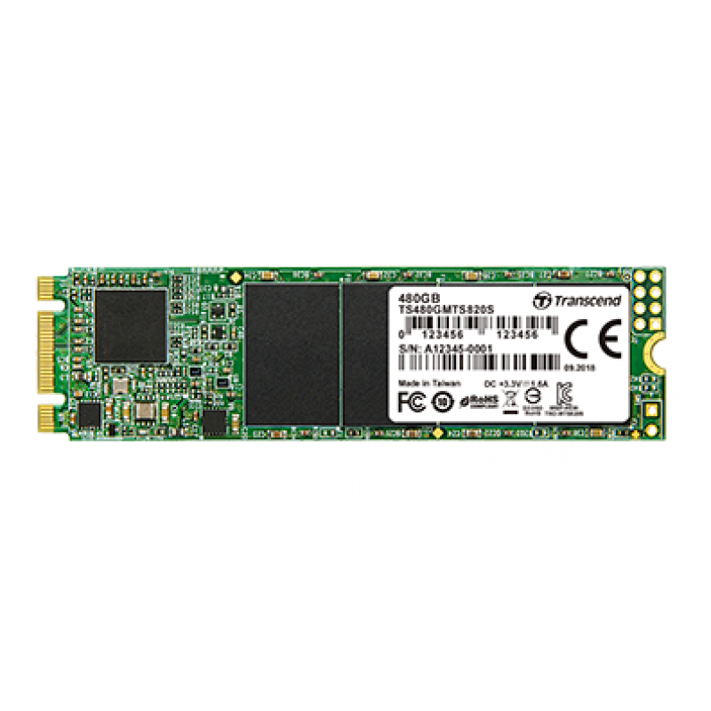 SSD накопичувач Transcend MTS820S 240GB SATA 3D TLC (TS240GMTS820S) (6417103)