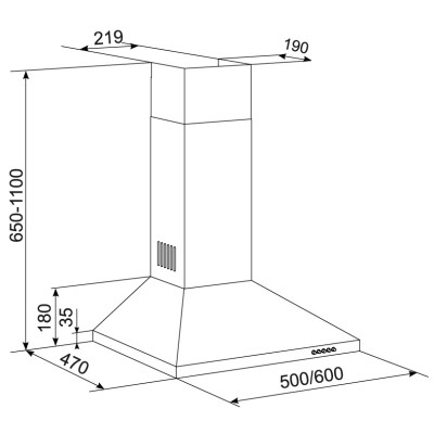 Витяжка Eleyus Kent 700 60 IS (6349451)