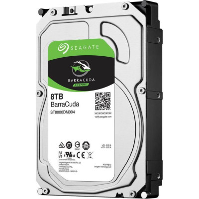 Жорсткий диск Seagate BarraCuda 8TB (ST8000DM004) 5400rpm, 256MB (6407015) Жорсткий диск Seagate BarraCuda 8TB (ST8000DM004) 5400rpm, 256MB (6407015)