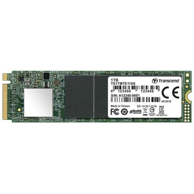 SSD накопичувач Transcend MTE110S 1TB PCIe 3.0 x4 M.2 3D TLC (TS1TMTE110S) (6462266) SSD накопичувач Transcend MTE110S 1TB PCIe 3.0 x4 M.2 3D TLC (TS1TMTE110S) (6462266)
