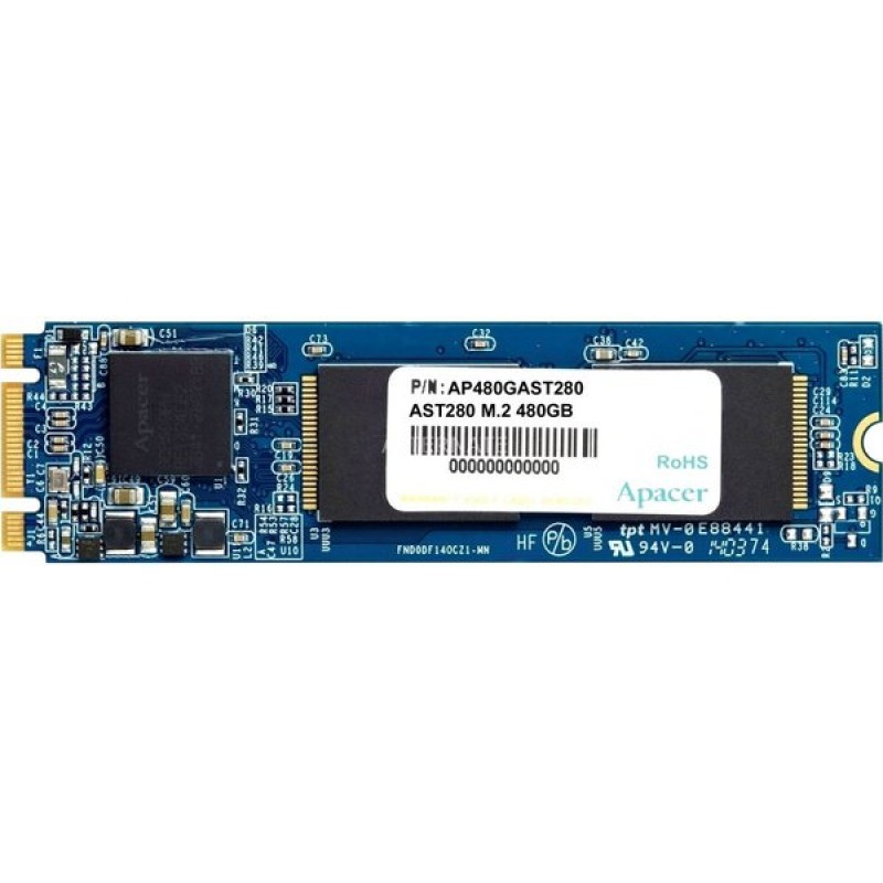 SSD накопичувач Apacer AST280 480GB M.2 SATA TLC (AP480GAST280-1) (6467763)