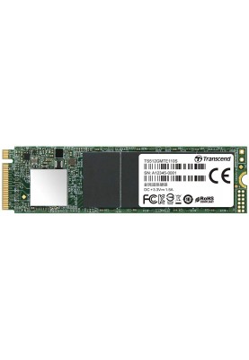 SSD накопичувач Transcend MTE110S 512GB NVMe M.2 3D TLC (TS512GMTE110S) (6467804)