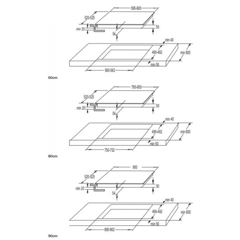 Електрична варильна поверхня Gorenje IT 645 BCSC (BI6BC-T0) (6472135)