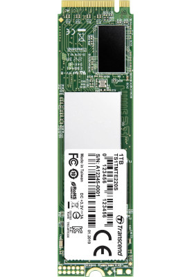 SSD накопичувач Transcend MTE220S 1TB PCIe 3.0 x4 M.2 TLC (TS1TMTE220S) (6471833)