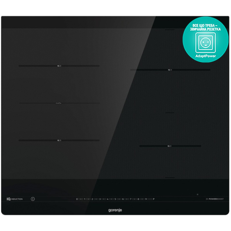 Електрична варильна поверхня Gorenje IS 645 BG (BI6BC-S0) (6456504)