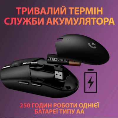 Миша Logitech Wireless Gaming Mouse G305 Black (6467576)