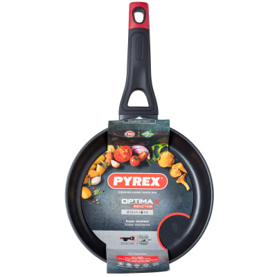 Сковорода PYREX OPTIMA+ 22 см, класична (6489671)