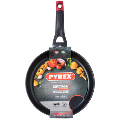 Сковорода PYREX OPTIMA+ 28 см, класична (6489674)