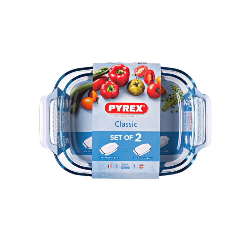 Набір форм для запікання PYREX CLASSIC, 2 шт (6489532)