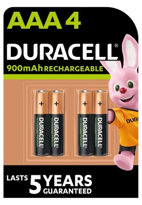 Акумулятор Duracell HR03 (AAA) 900mAh уп. 4шт. (6486619)