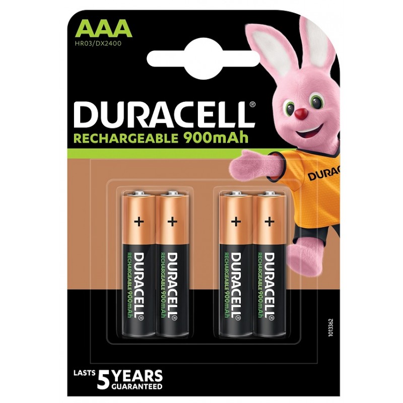 Акумулятор Duracell HR03 (AAA) 900mAh уп. 4шт. (6486619)