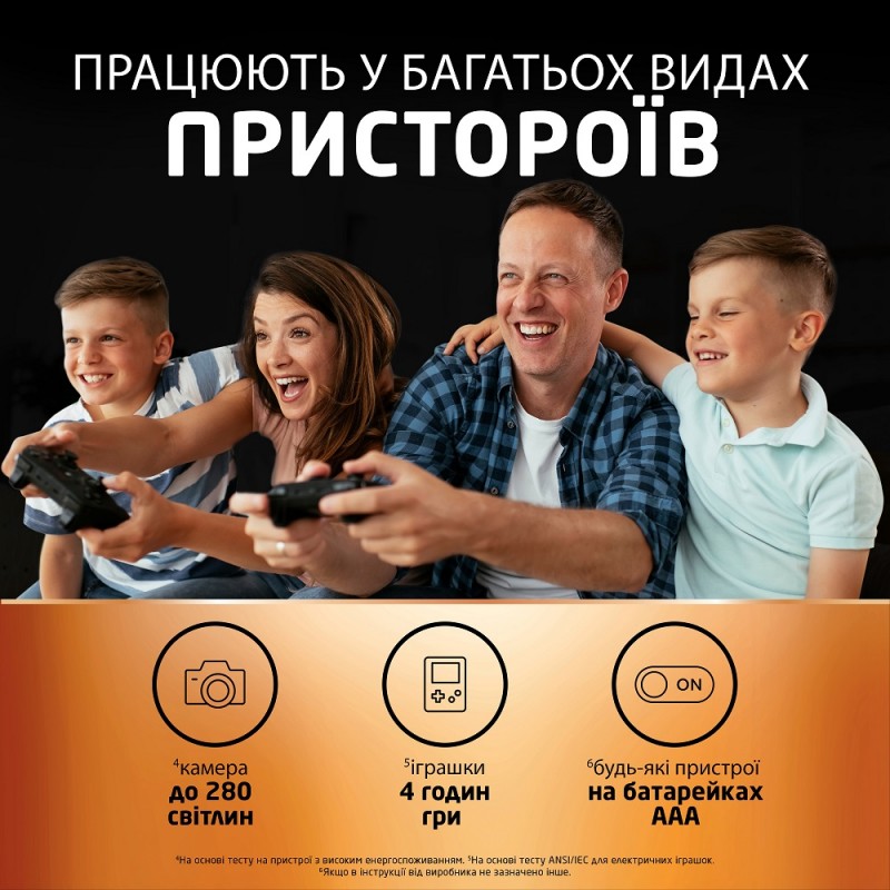 Акумулятор Duracell HR03 (AAA) 900mAh уп. 4шт. (6486619)