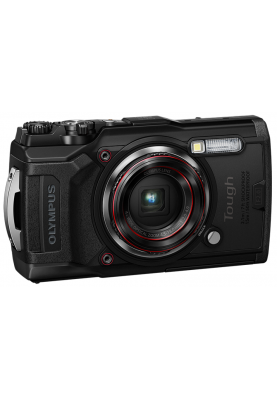 Цифрова камера Olympus TG-6 Black (Waterproof - 15m; GPS; 4K; Wi-Fi) (6500897)