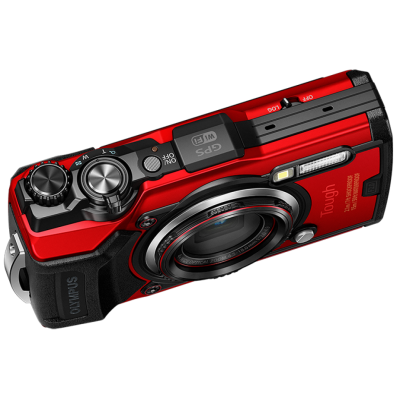 Цифрова камера Olympus TG-6 Red (Waterproof - 15m; GPS; 4K; Wi-Fi) (6500899)